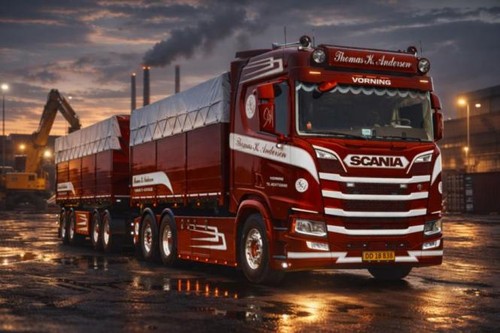 Camion imc scania cr - 1:50,