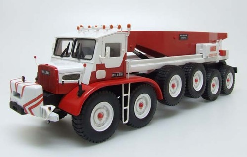 Camion willeme in resina - willeme, c.g.